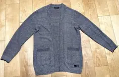 Burberry black label カーディガン　メンズ　 バーバリー