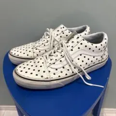 Vans オールドスクール レザー　ポルカドット スニーカー
