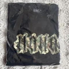 B-RAVE HANA Camo Big Tee ブラック Lサイズ