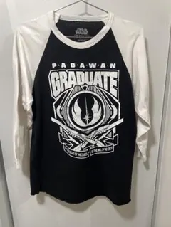 ひ*ん様 US古着 STARWARS PADAWAN GRADUATEラグラン半のサムネイル