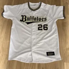 オリックスバッファローズ 山岡選手 19 ユニフォーム Mサイズ - メルカリ