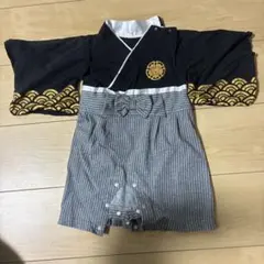 袴ロンパース　男の子　70〜80cm
