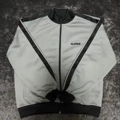 XLARGE / ジップアップ トラックジャケット グレー / L size
