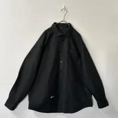 MR.MARKE　ボタンシャツ　3XLサイズ　ブラック