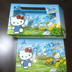 ハローキティ サントリー天然水 ポストカード 　立体メッセージカード　非売品