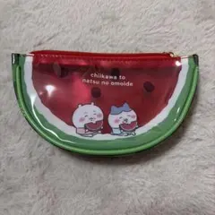 ちいかわエニマイくじ￤ハチワレ＆ちいかわ スイカポーチ