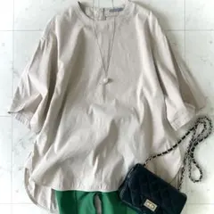 美品 ベイジ BENET シルク100% Tブラウス 洗える ピンク - メルカリ