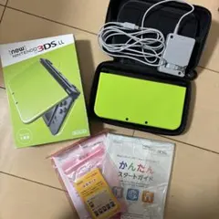 Newニンテンドー3DS LL ライム×ブラック