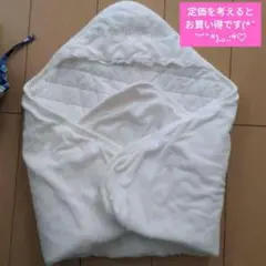 最終価格✨　ホワイト コットン ブランケット 　おくるみ　退院着　赤ちゃん本舗