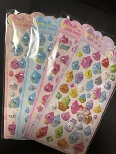 しずく　ぷくぷくシール　セット