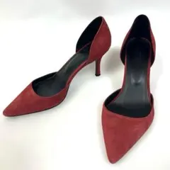 美品 THE SHINZONE スエード セパレート パンプス 23.5cmのサムネイル
