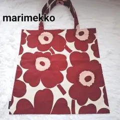 マリメッコ　marimekko　ウニッコ　トートバッグ ファブリックバッグ