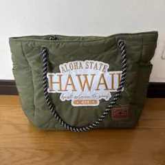 Aloha State Hawaii トートバッグ オリーブグリーン