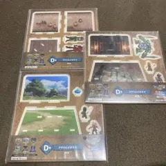 ドラゴンクエスト7 一番くじ D賞 アクリルジオラマ×3枚セット