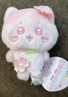 ちいかわ ぬいぱれっと ～さくらいろ～ マスコット ぬいぐるみ　ハチワレ