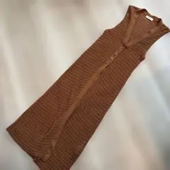 美品♡ YEVS メッシュ ロングカーディガン ジレのサムネイル