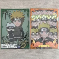 NARUTO ミニクリアファイル 2枚セット ナルト ミナト カカシ 劇場版