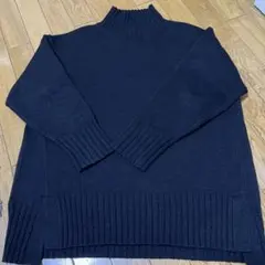 ROPE PICNIC ブラック タートルネックセーター サイズ38