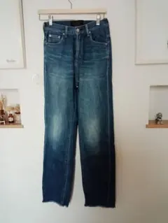 ナノユニバース　 ストレートデニムパンツのサムネイル