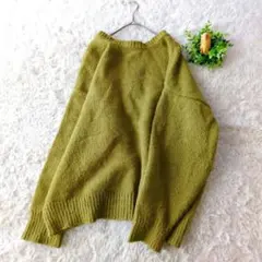 ニット イエロー