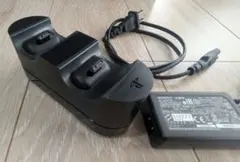 PS4 コントローラー充電スタンド ACアダプター付き