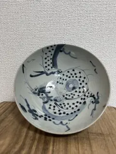 古伊万里の伝統 日本の銘窯 源右衛門作 染付蟹絵 深皿 - メルカリ