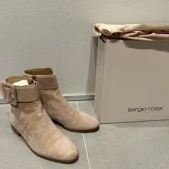 【極美品】sergio rossi セルジオロッシ　サイドゴアブーツ　箱付き Sergio rossi（セルジオロッシ） サイドゴア ブーツ BIKER PRINCE