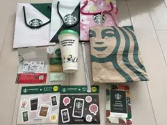 スヌーピー タンブラー スターバックカード スタバ シール ボトル ステッカー