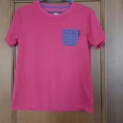 Marmot 半袖 Tシャツ ポケット付き ピンクのサムネイル