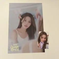 TWICE サナ 5TH FCグッズ ポストカード トレカ