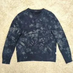 【美品】ポールスミス ジーンズ タイダイ クルーネック スウェット メンズ L