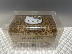 ハローキティ キティ ファンシー　小物入れ　ヒョウ柄