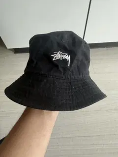 Stussy バケットハット S/M ブラック