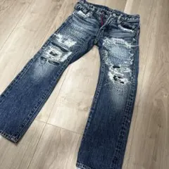 デニム＆ダンガリー120 ダメージジーンズ