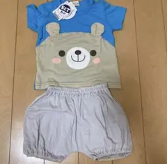（新品タグ付き）kid's zoo くまさん2点セットのサムネイル