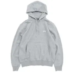 Stussy グレー フード付きパーカー