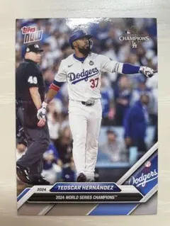 ドジャース　ワールドシリーズ優勝セット　MLB Topps NOWテオスカー