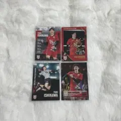 【未使用】バレーボール 日本代表 石川祐希 選手 トレカ 4枚セット