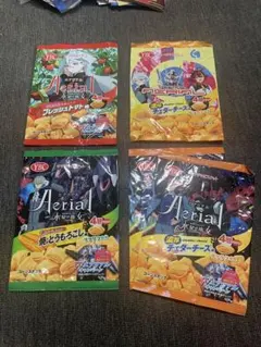 【空袋】YBC エアリアル『水星の魔女』コラボ 4種5袋 イベント仕様あり