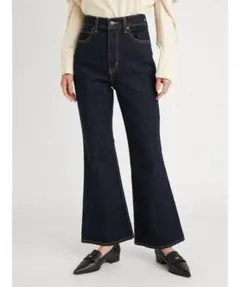 【SNIDEL/Levi's®】別注デニムパンツ(レングス28）(IND-25)のサムネイル