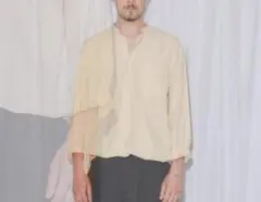 COMOLI コモリシャツ エクリュ イエロー サイズ:1 COMOLI コモリシャツ