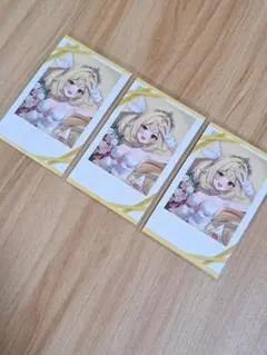 にじさんじ 星川サラ チェキ風カード3枚セット