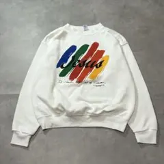80s USA製 XL SOFFE HEAVY SWEATS プリントスウェット