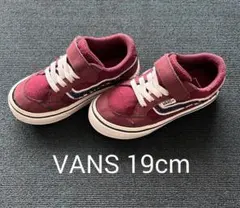 VANS バンズ キッズ ジュニアスニーカー　19cm