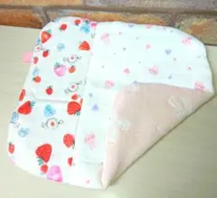 専用。②⑨❤みかん＊１点ものパッチワーク❤８重ガーゼ＊ハンドタオル⭐