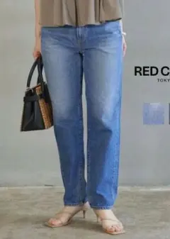 RED CARD レッドカード　ブルー デニム　テーパード