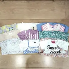 女の子 夏服80～90 トップス 9点セット
