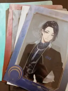 刀剣乱舞　十周年　祝装　A5クリアファイル　セブンイレブン　5点セット