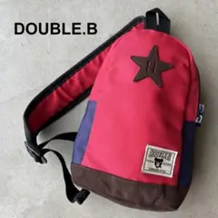 【DOUBLE.B】ダブルビー　ボディバッグ　キッズ　ミキハウスのサムネイル
