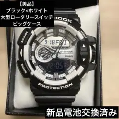 【希少】GA-400 ブラック×ホワイト